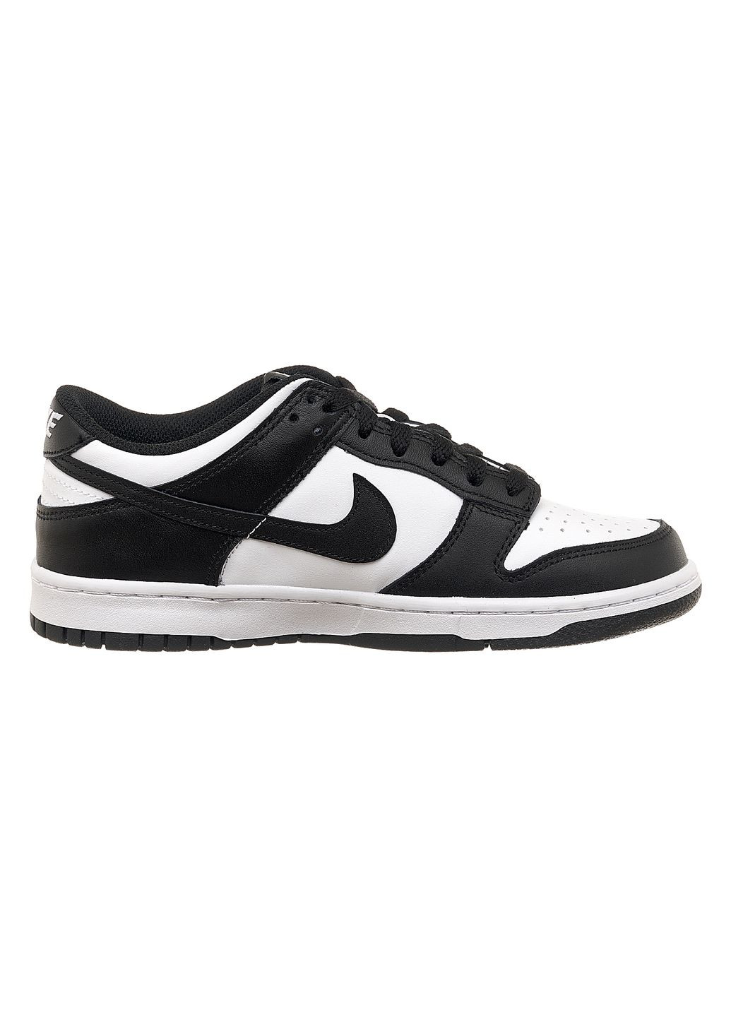 Чорні всесезонні кросівки dunk low (gs) Nike