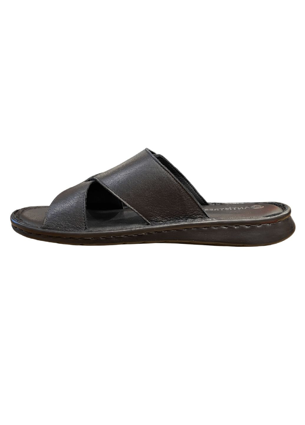 Черные повседневные шлепанцы Antistress