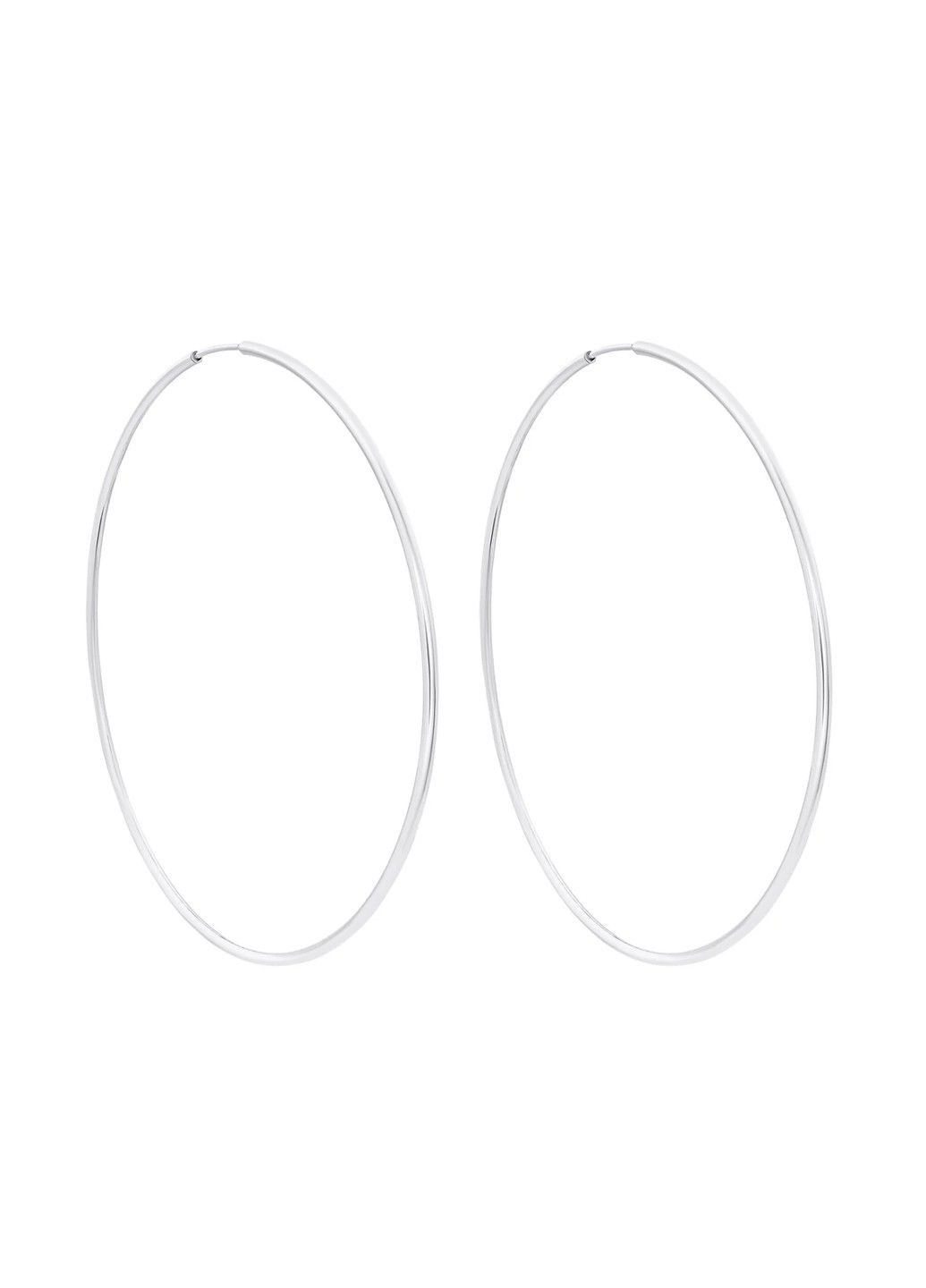 Сережки-кільця зі срібла UMAX (290851712)