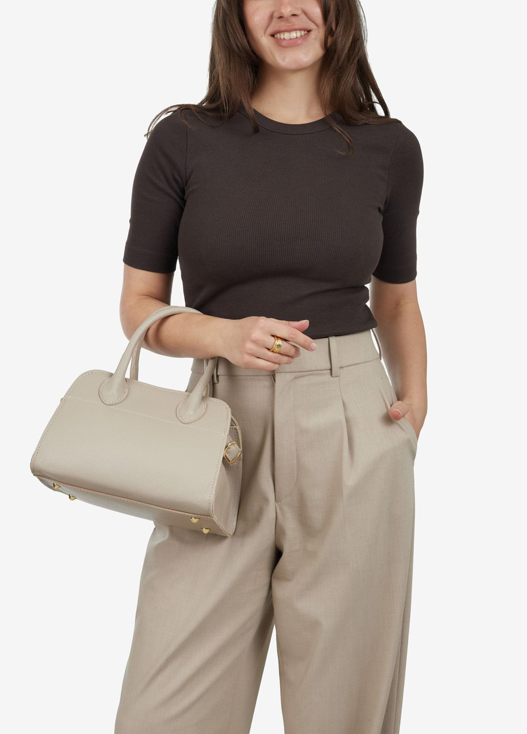 Сумка жіноча шкіряна тоут велика Tote Regina Notte (329412385)