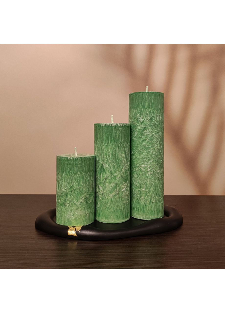 Зеленые свечи из пальмового воска Liliya Flowers (366026837)
