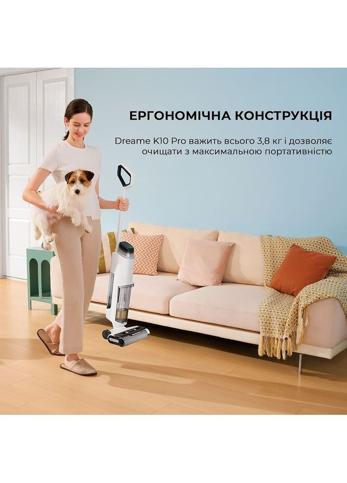 Пылесос Wet and Dry Vacuum K10 Pro White (BVC-T8) Mova (358885203)