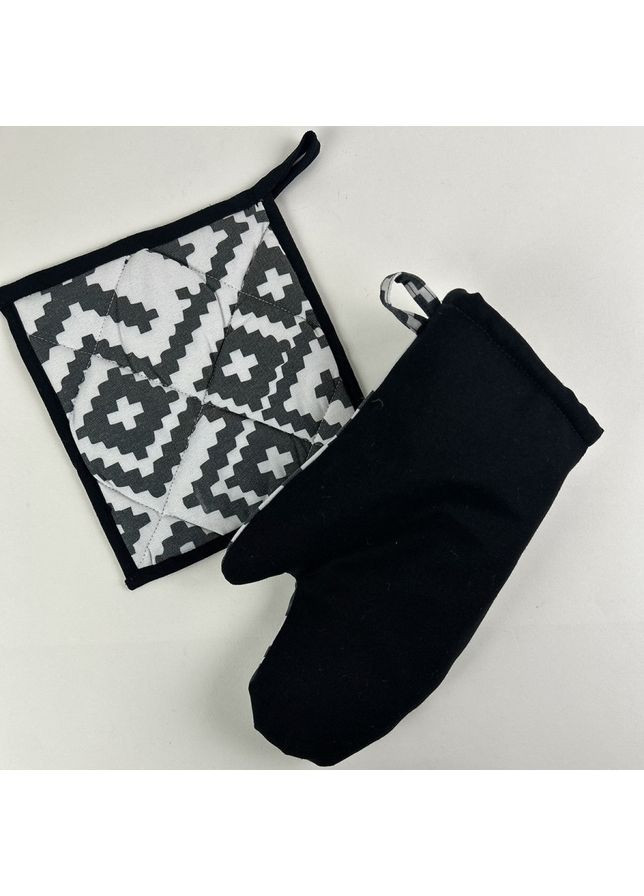 Прихватка кухонна Код Незламанової Нацої чорний із білим SoundSleep (353494355)