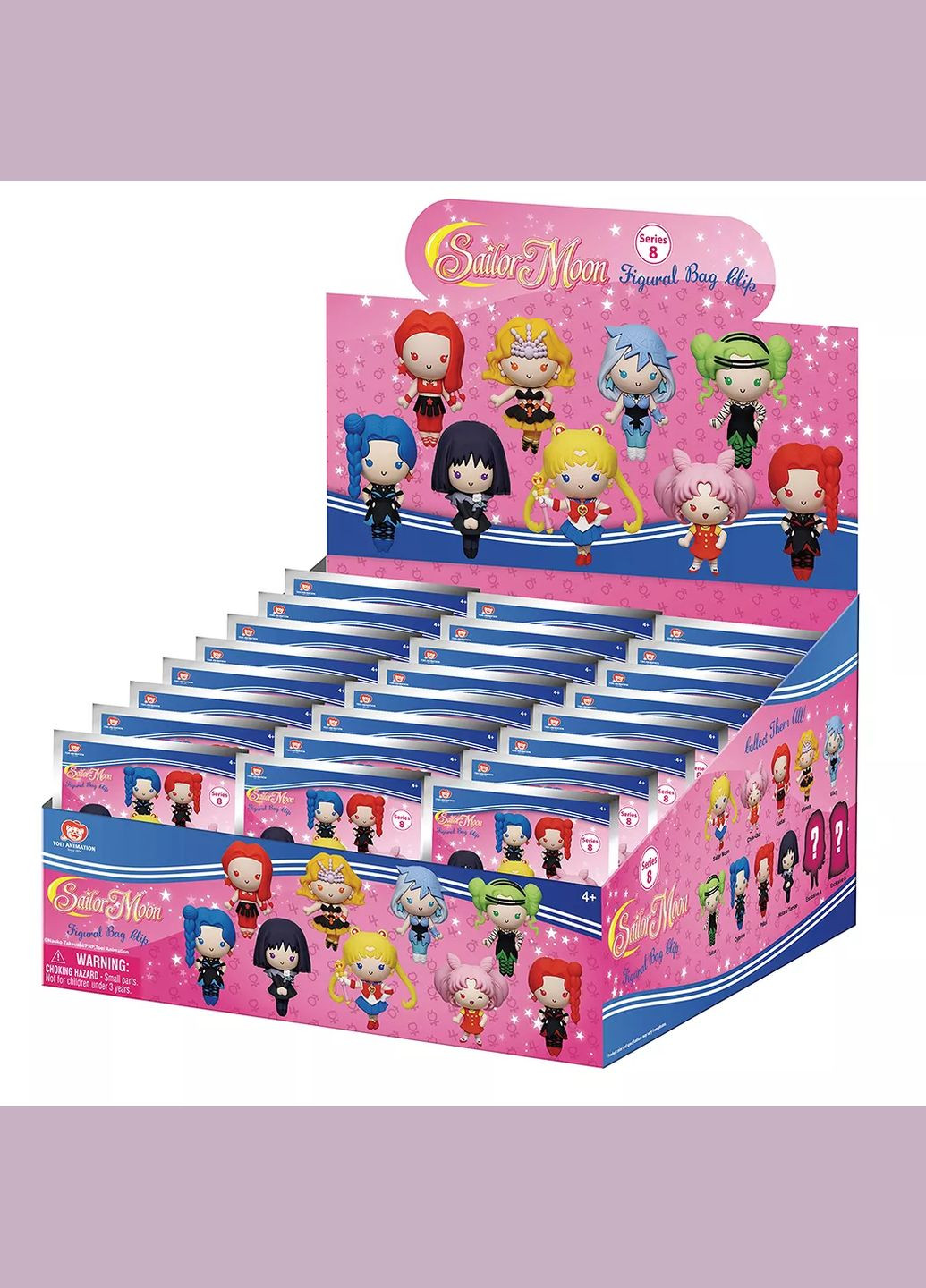 Фигурка-сюрприз на клипсе Сейлор Мун в ассортименте (70695) Monogram (342715974)