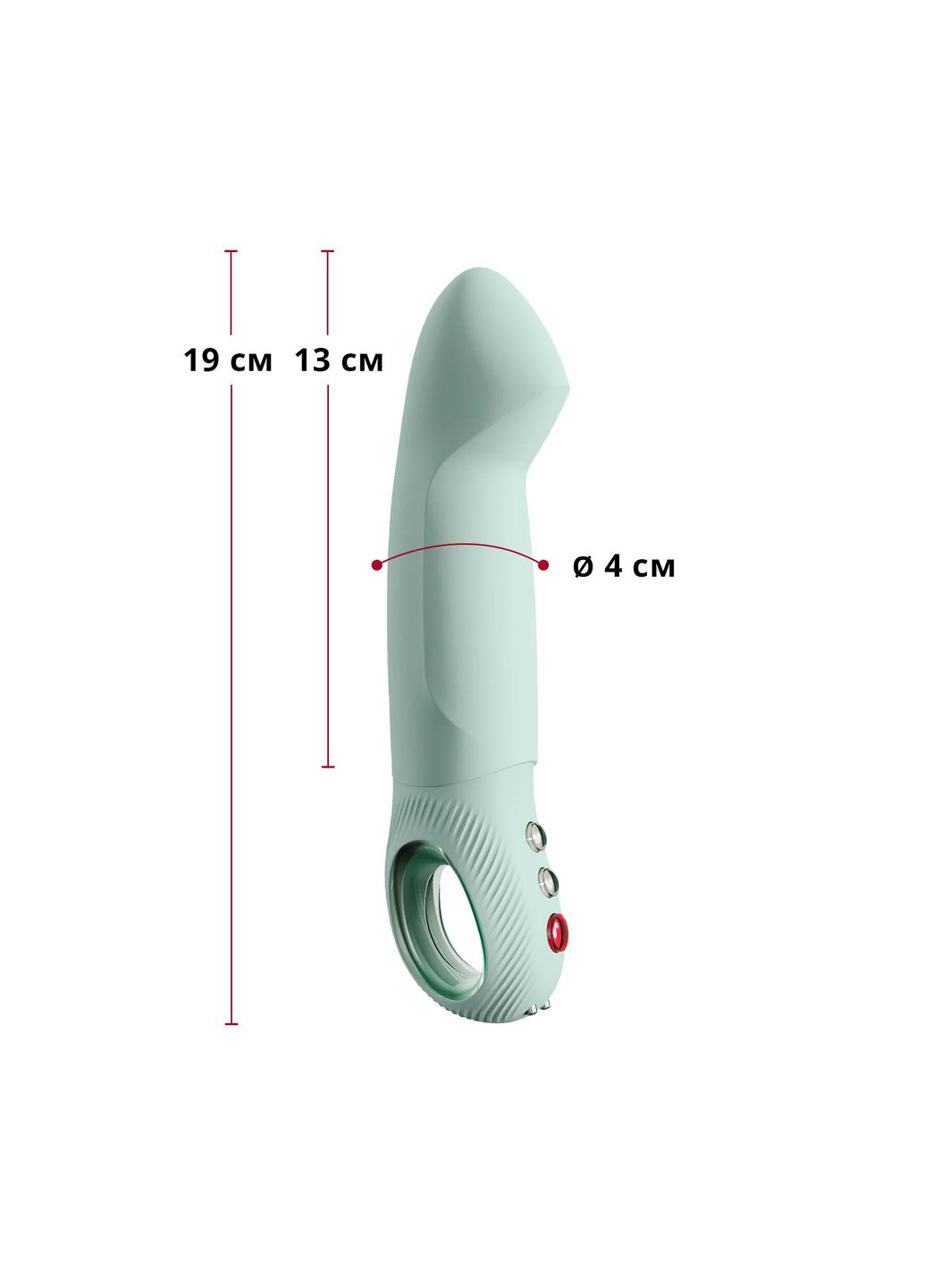 Пульсатор для точки G STRONIC G FORTE sage green, 8 режимів, суперпотужний Fun Factory (334344045)