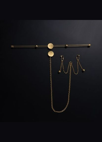 Подвійні затискачі для сосків та набір ланцюжків для клітора UPKO (298919135)