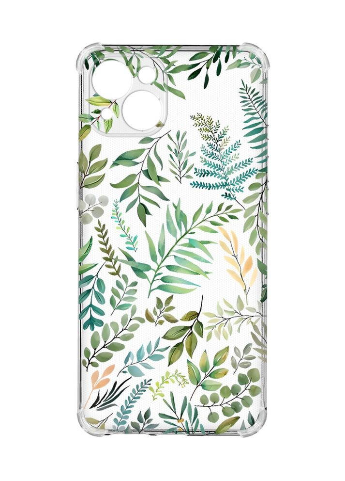 Чохол із потовщеними кутами на iPhone 15 Plus:: Рослинний фон (принт 377) Creative (360701193)