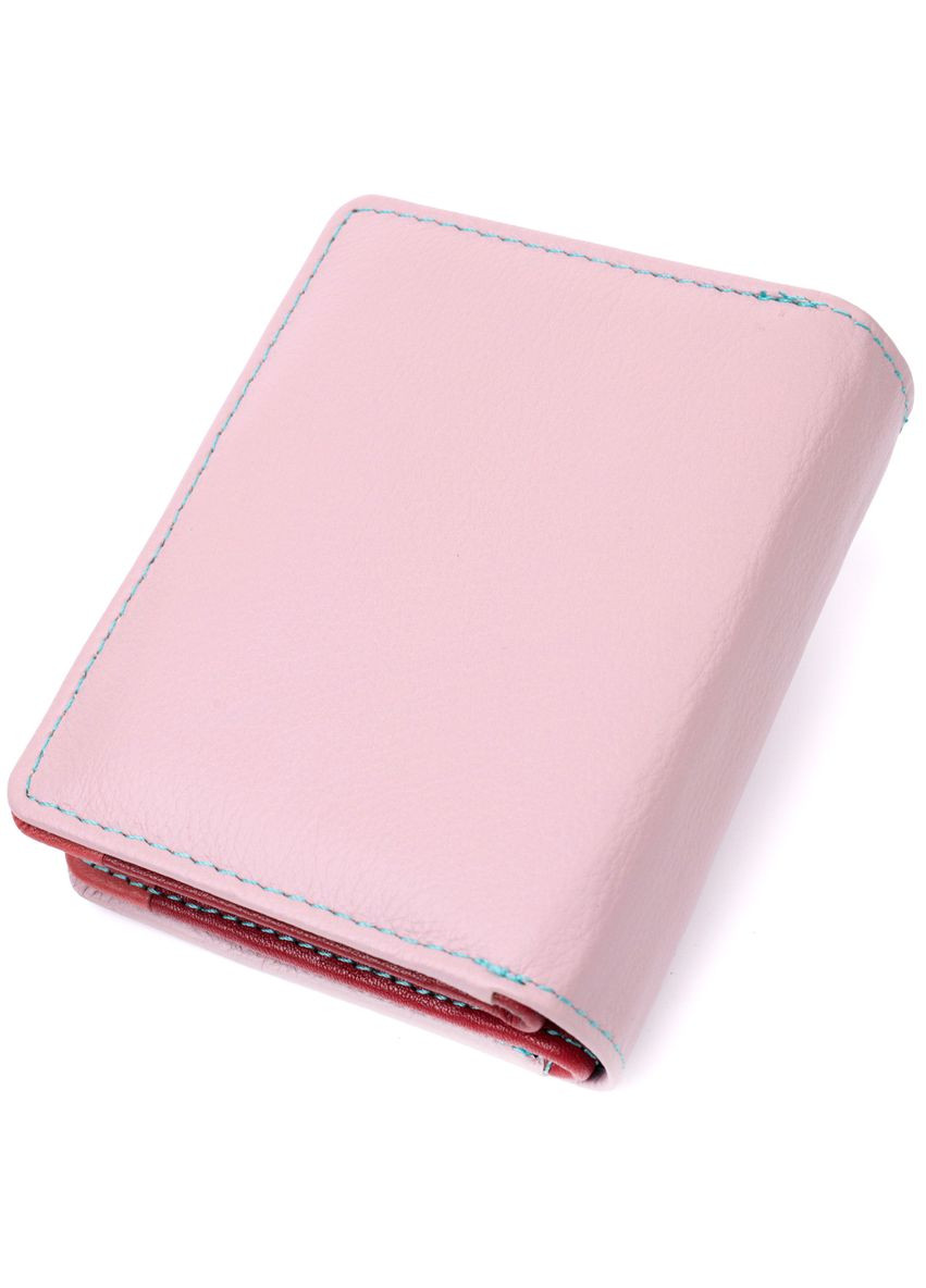 Женский кожаный кошелек с монетницей и отделениями для карт бежевый (sku_19439) No Brand (328218632)