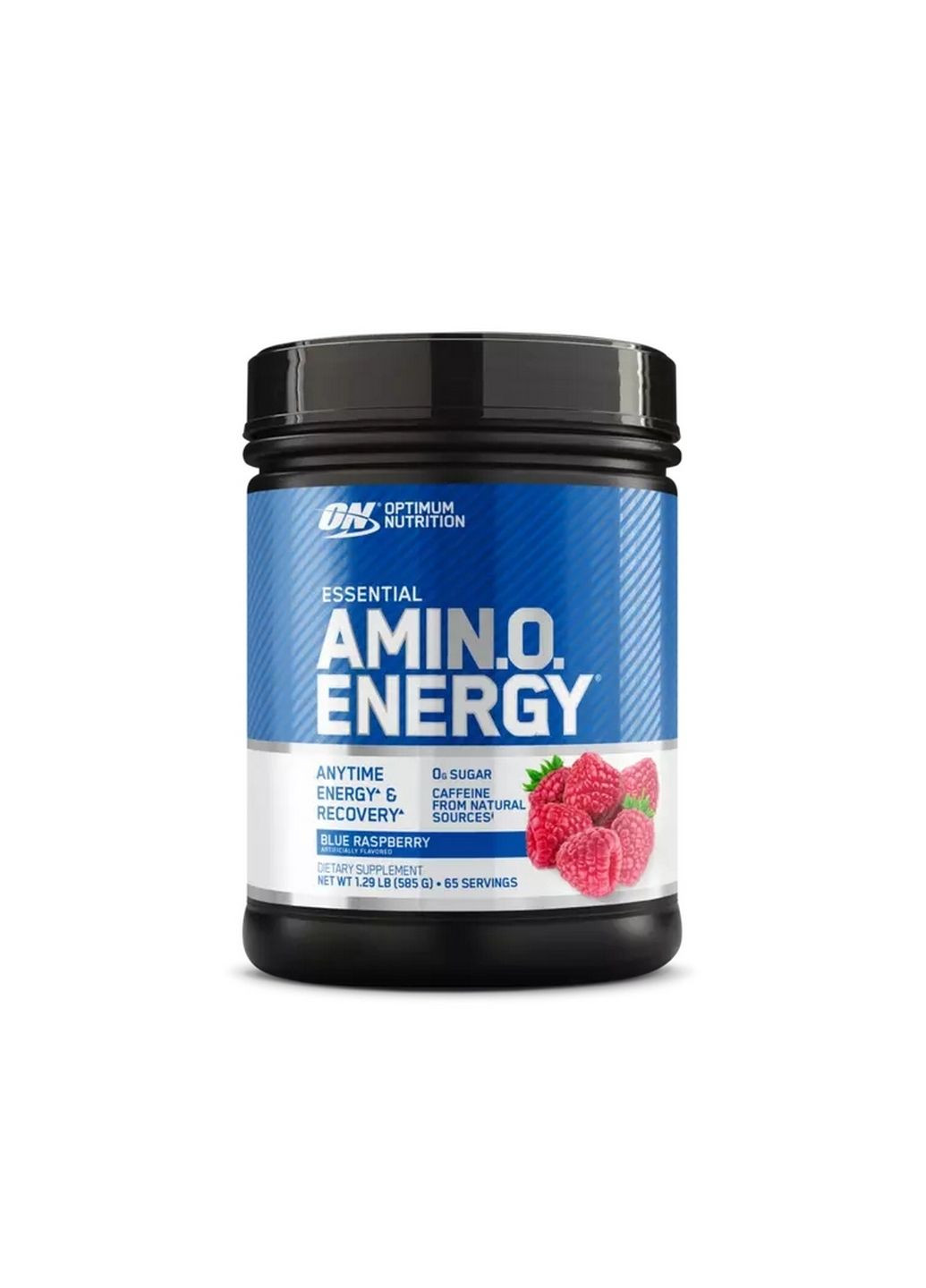 Предтренувальний комплекс Optimum Essential Amino Energy, 585 грам Ожина Optimum Nutrition (293482742)