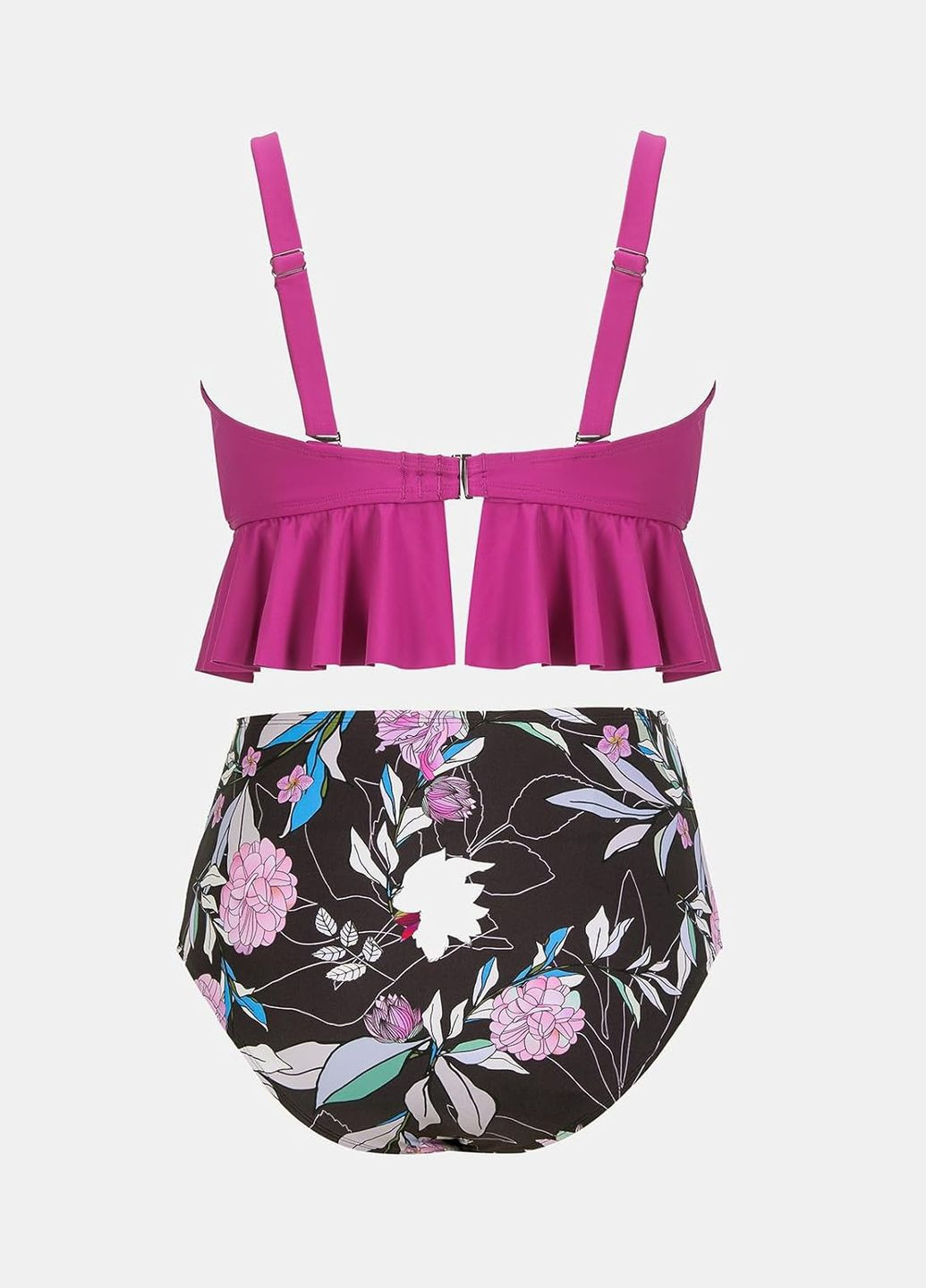 Комбинированный летний купальник CUPSHE