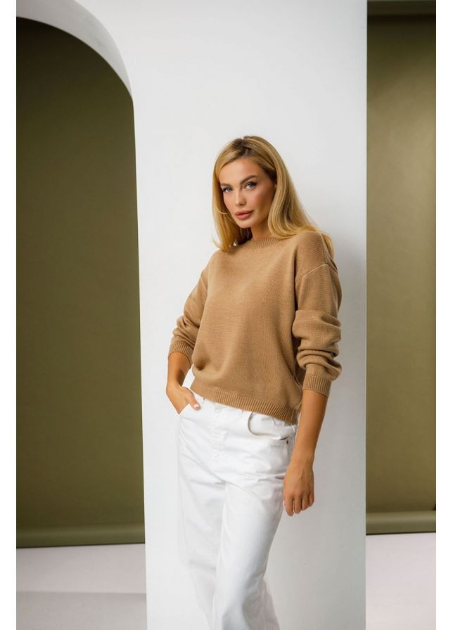 Песочный джемпер 2300 песок Triko Bakh