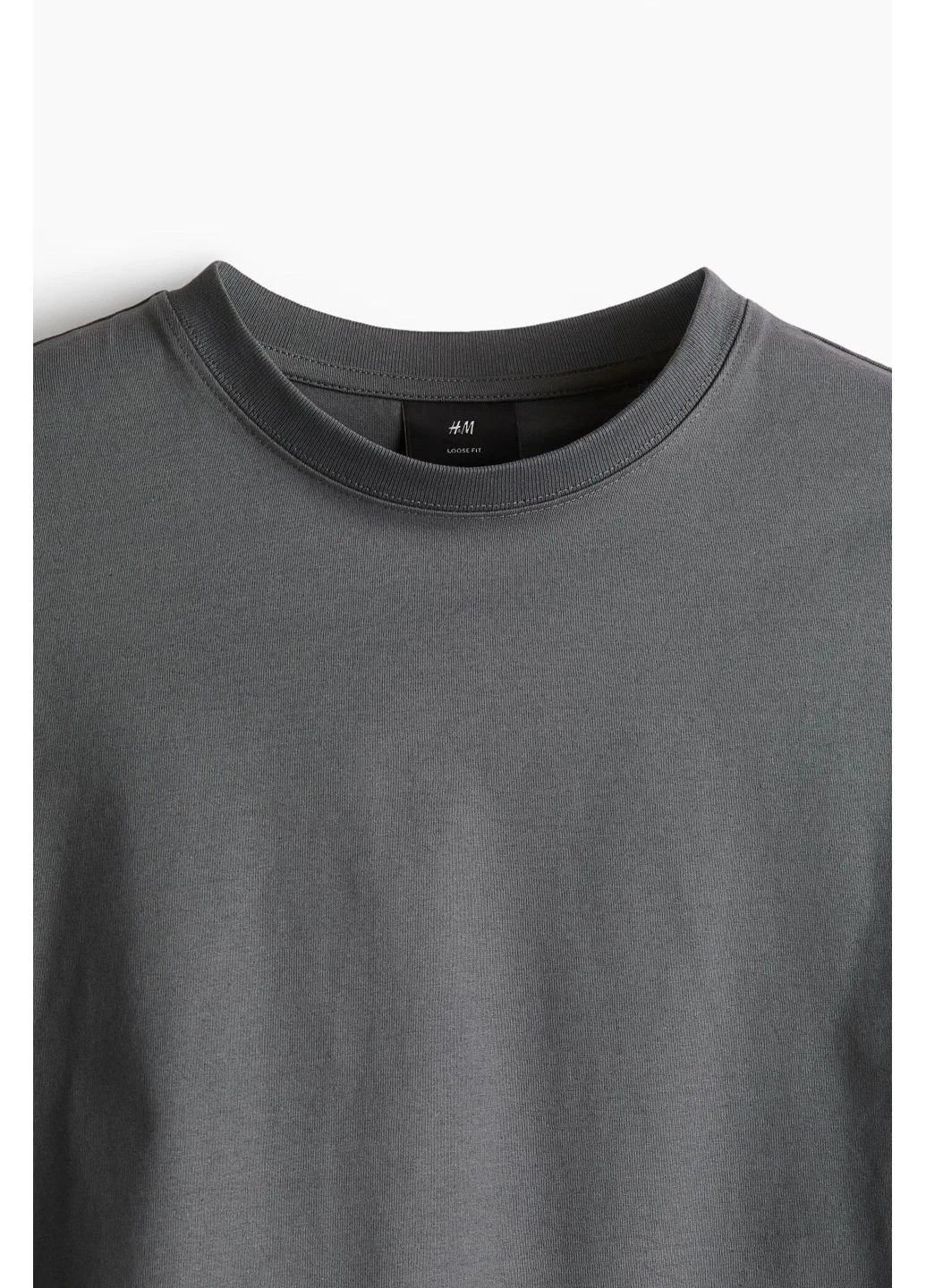 Темно-серая футболка H&M