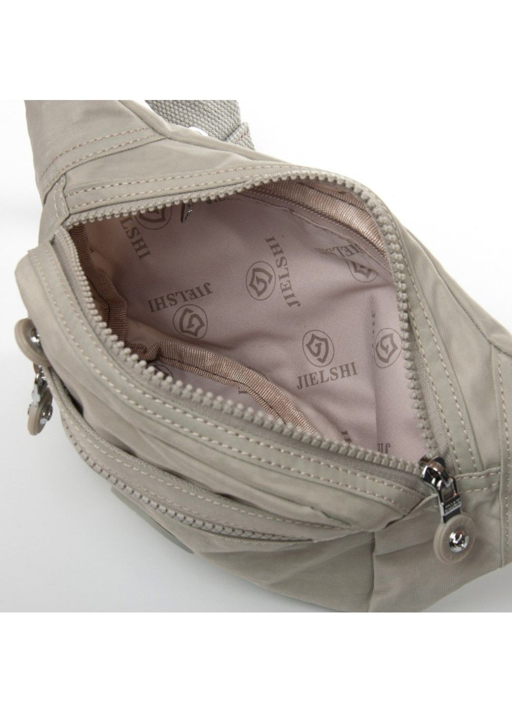 Женская сумка на пояс ZT-001 beige Jielshi (341248591)