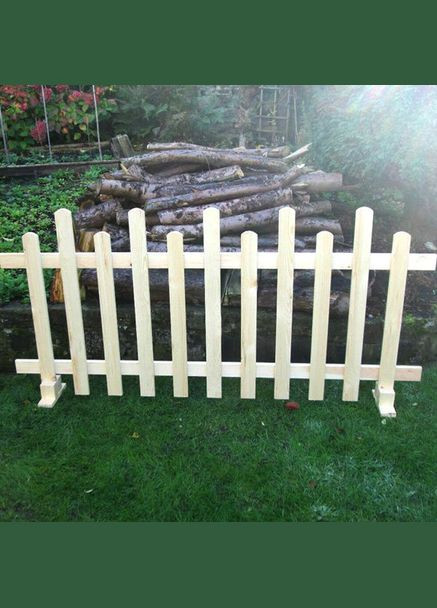 Переносний парканчик з дерева Морант бланже (МБЗ-000901) No Brand (328960509)