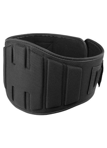 Пояс атлетический Polyfoam 6", пояс для спины при физических нагрузках, размер Velo (312486413)