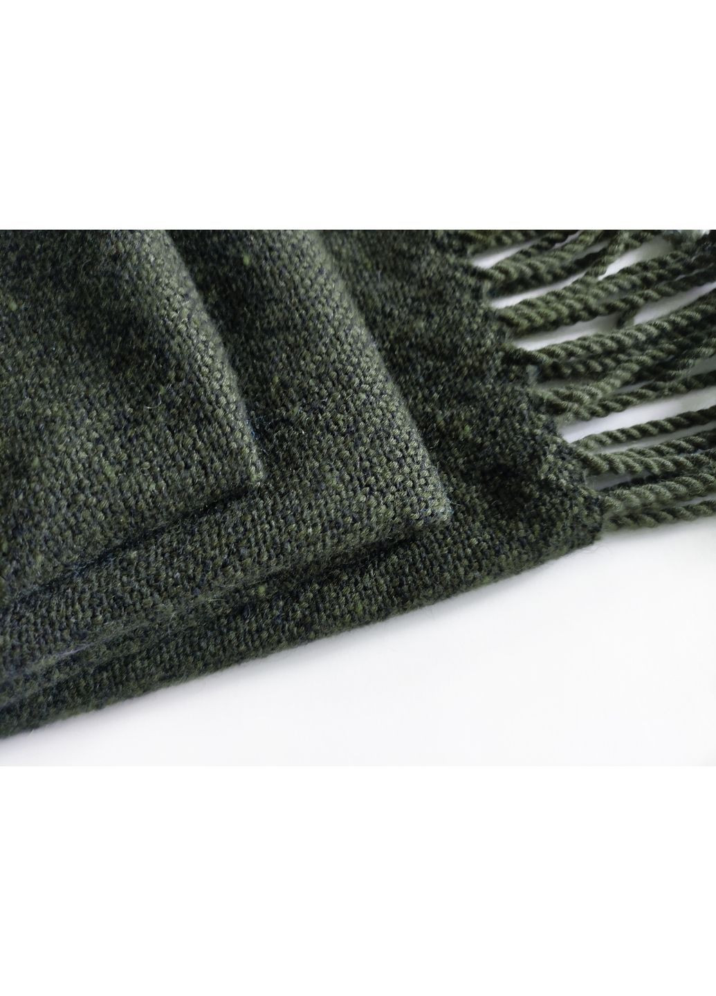 Тканий гірчичний твідовий шарф ручної роботи No Brand (367054787)