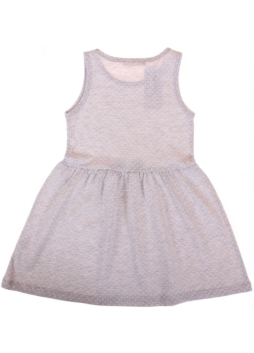 Сарафан 17115 Сірий Меланжевий І Кремовий Breeze (306715085)