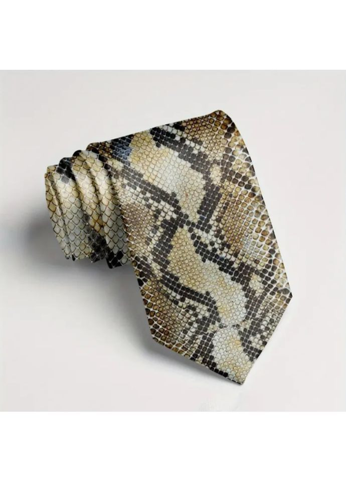 Краватка "Змія" 7.5х140 см No Brand (366668029)