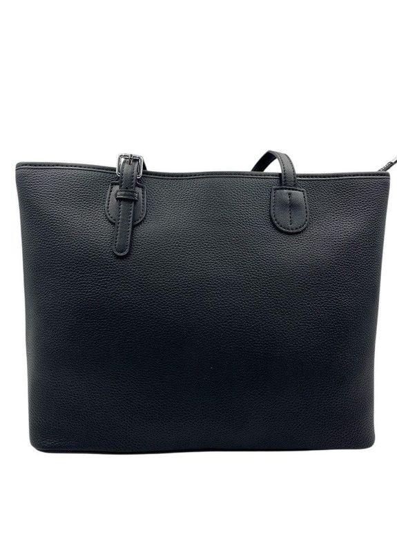 Сумка женская шопер из натуральной кожи черная 2 ручки 8930 No Brand (368801412)