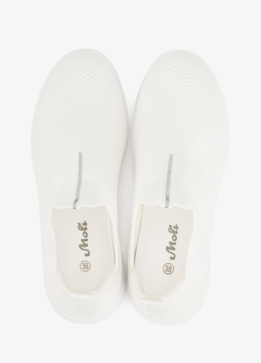 Слипоны женские L38-2 Белый shop (2000991020146) No Brand белые всесезоны (366425373)