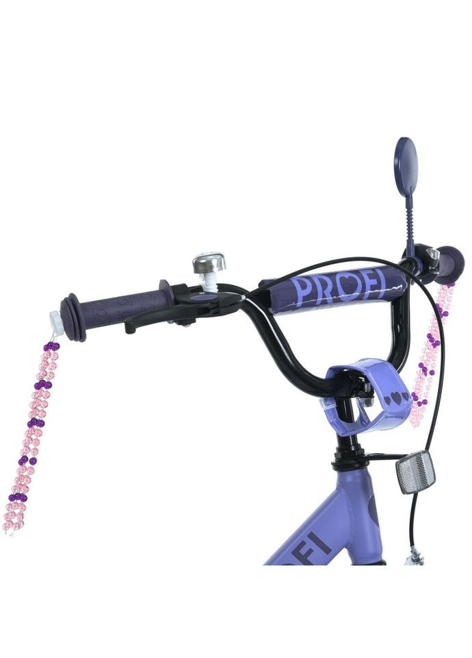 Велосипед детский MB 20043-1 колеса 20 дюймов, фиолетовый PROF1 (359475265)