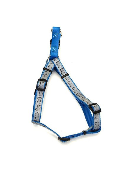Светоотражающая шлея для собак Lazer Brite 2.5 х 66-97 см (76484469541) Coastal (279566920)