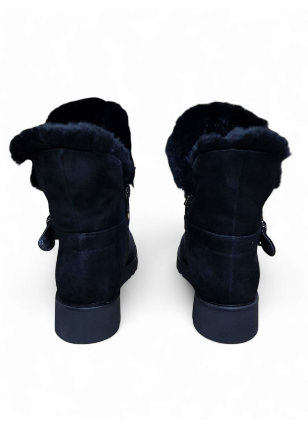 Зимние ботинки женские зимние Mea Balan из натуральной замши