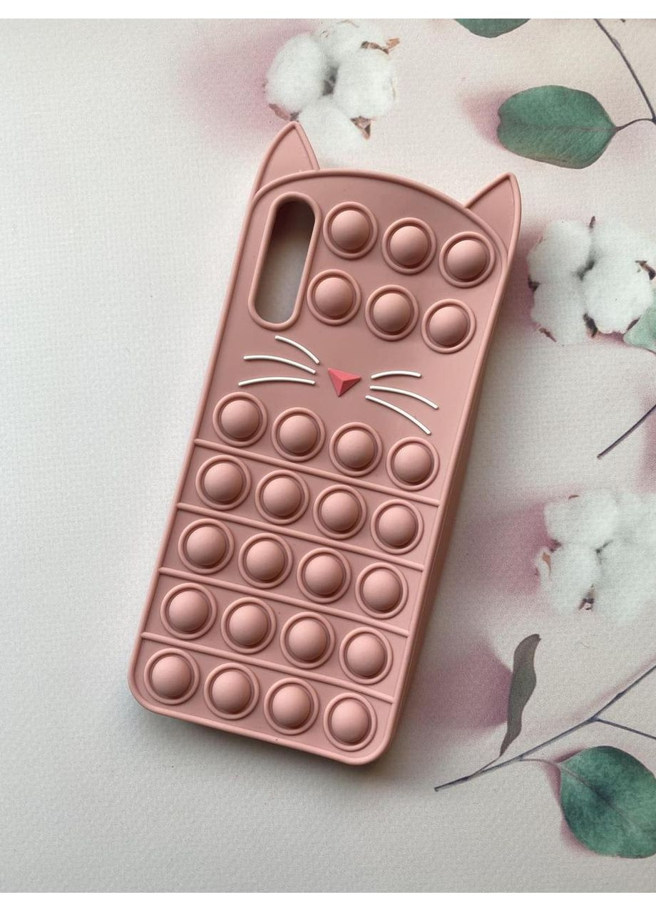 Чехол Спрос Антистресс Поп-ИТ Pop It Samsung Galaxy А50 (2019) А505 Поп ит Котик Creative (359483482)