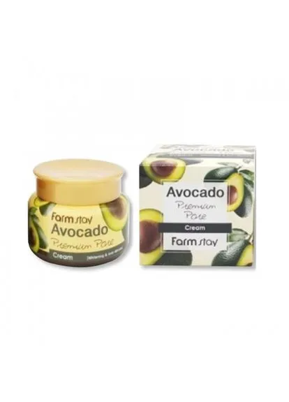 FarmStay Ліфтинг-крем, що освітлює, для обличчя з екстрактом авокадо Avocado Premium Pore Cream 100 ml — Крем, Південна Корея (366973222)