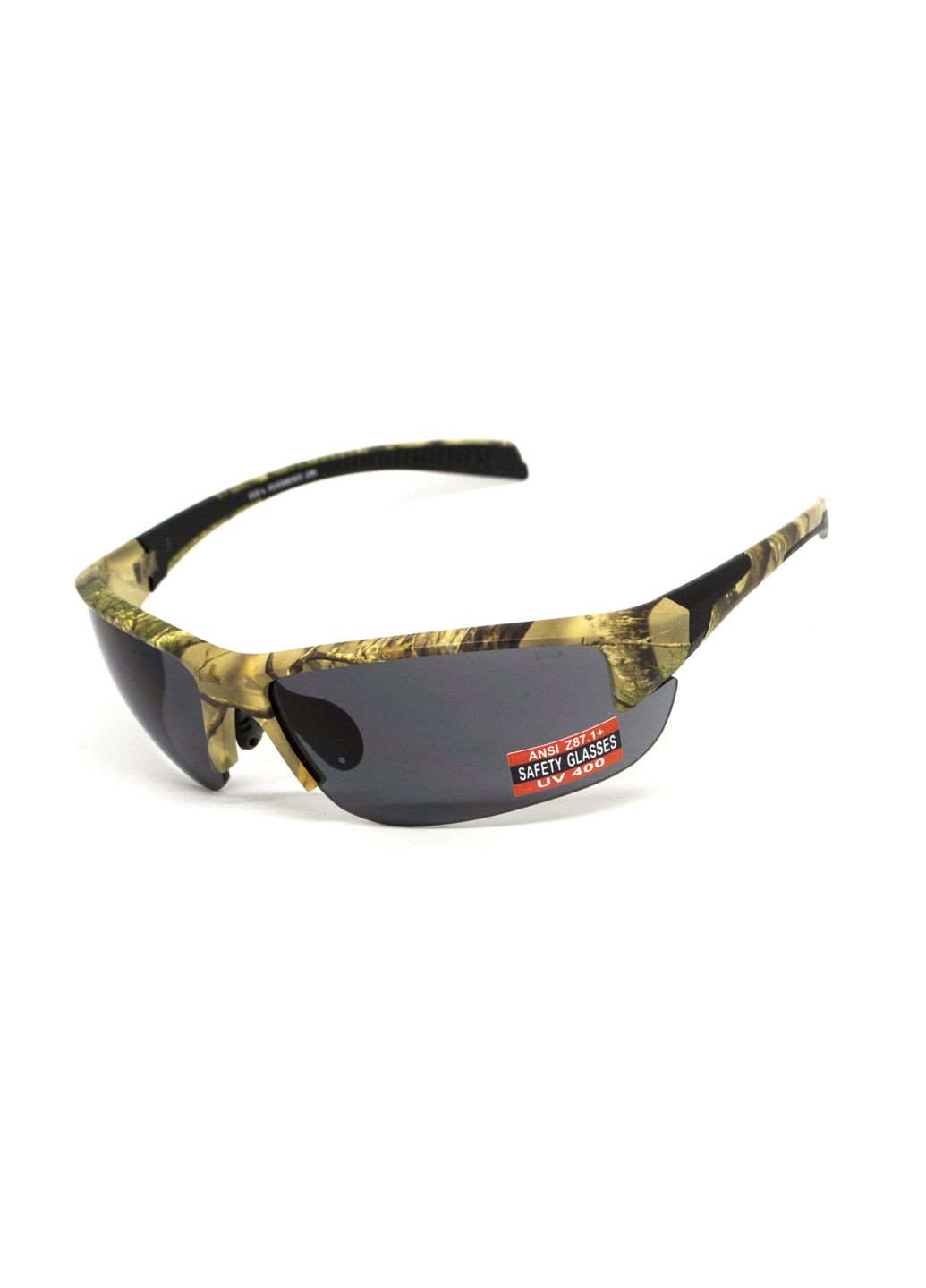 Очки защитные Hercules-7 Forest Camo (gray), серые в камуфлированной оправе Global Vision (319704870)