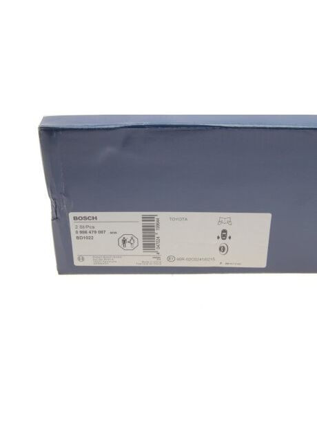 Диск гальмівний ПЕРЕДН TOYOTA YARIS 1.5I MPV NCP21 1NZ-FE 1497CC 16V DOHC FWD 5 MTM 00-06 0 986 479 087-ua Bosch (366194943)