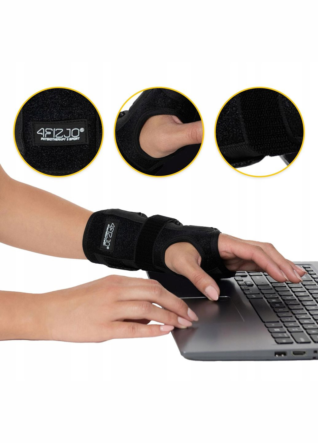 Фиксатор (бандаж) для запястья 1 шт левая рука (P-5907739319227) 4FIZJO (311505563)