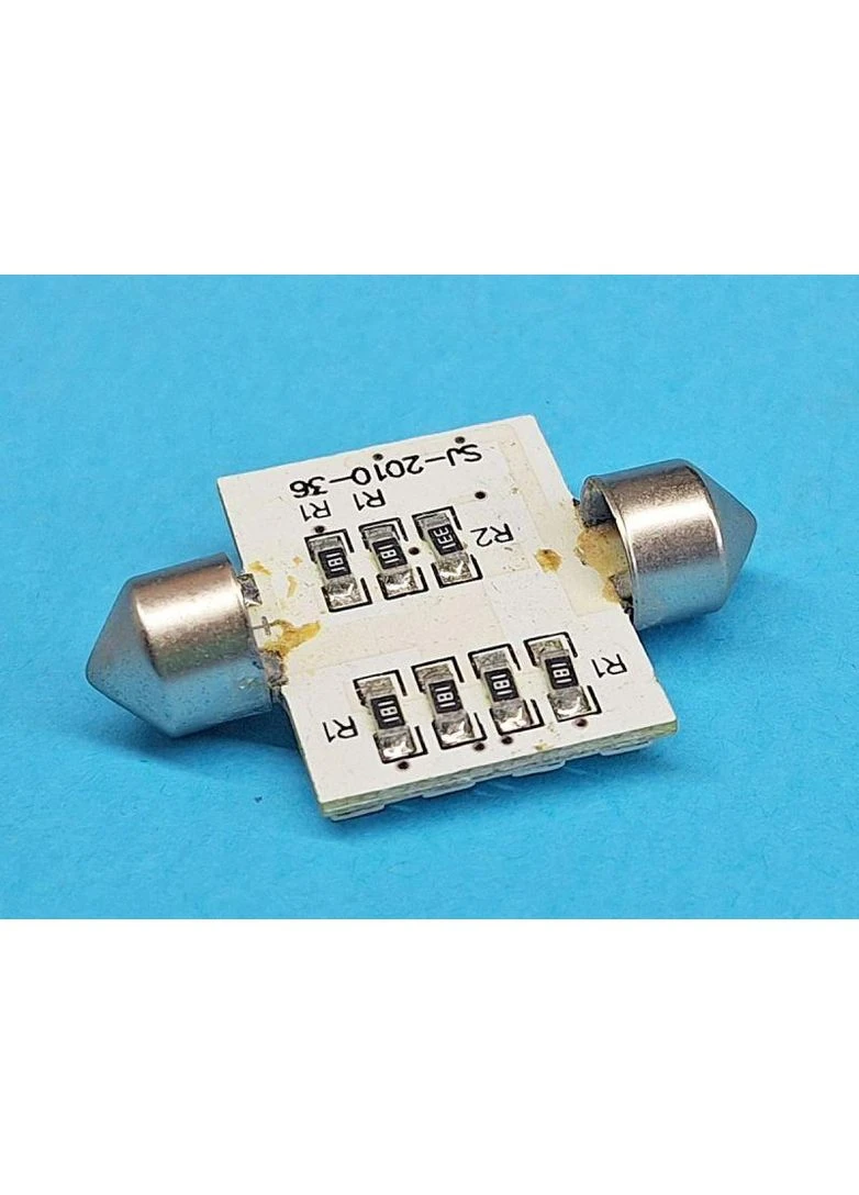 Светодиодная лампа T11 x 36 mm SV8,5 20 SMD 3020 12 V White (394194759)