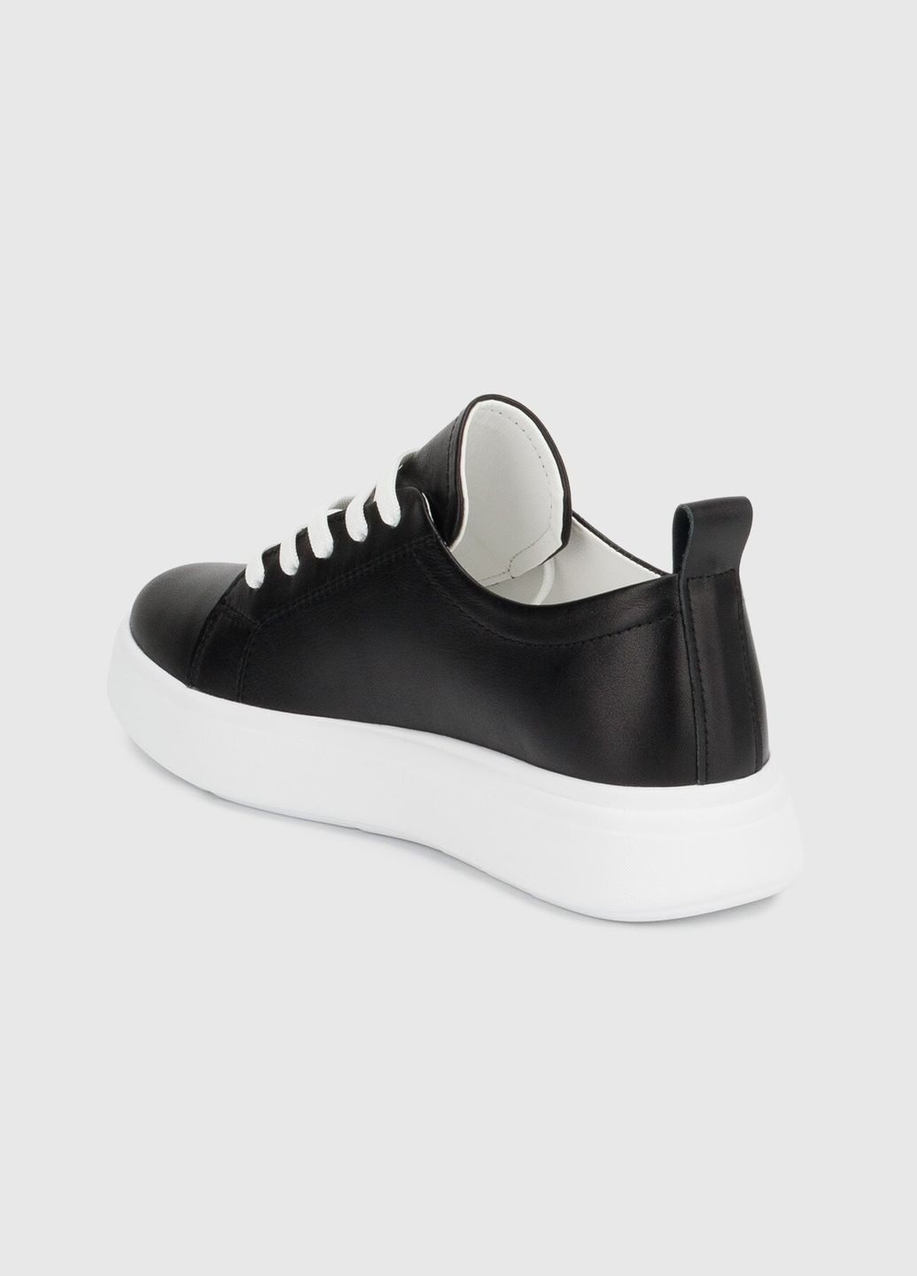 Чорні кеди жіночі 610-11 (2000990737151d) shop (2000990737151) Stepln