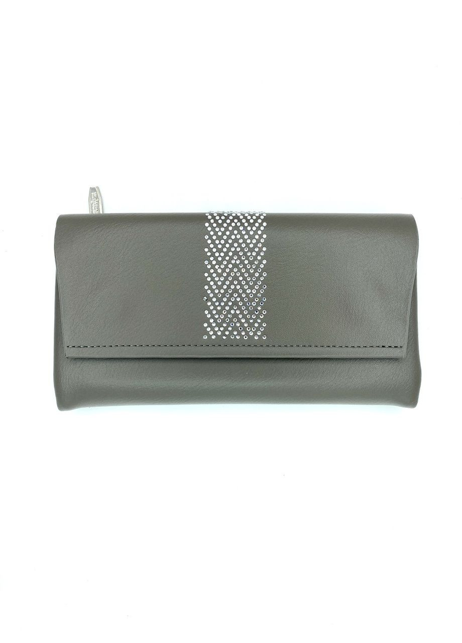 Жіночий гаманець з еко-шкіри J-1599A чорний 18.5 х 9.5 х 3 Saralyn (367263700)