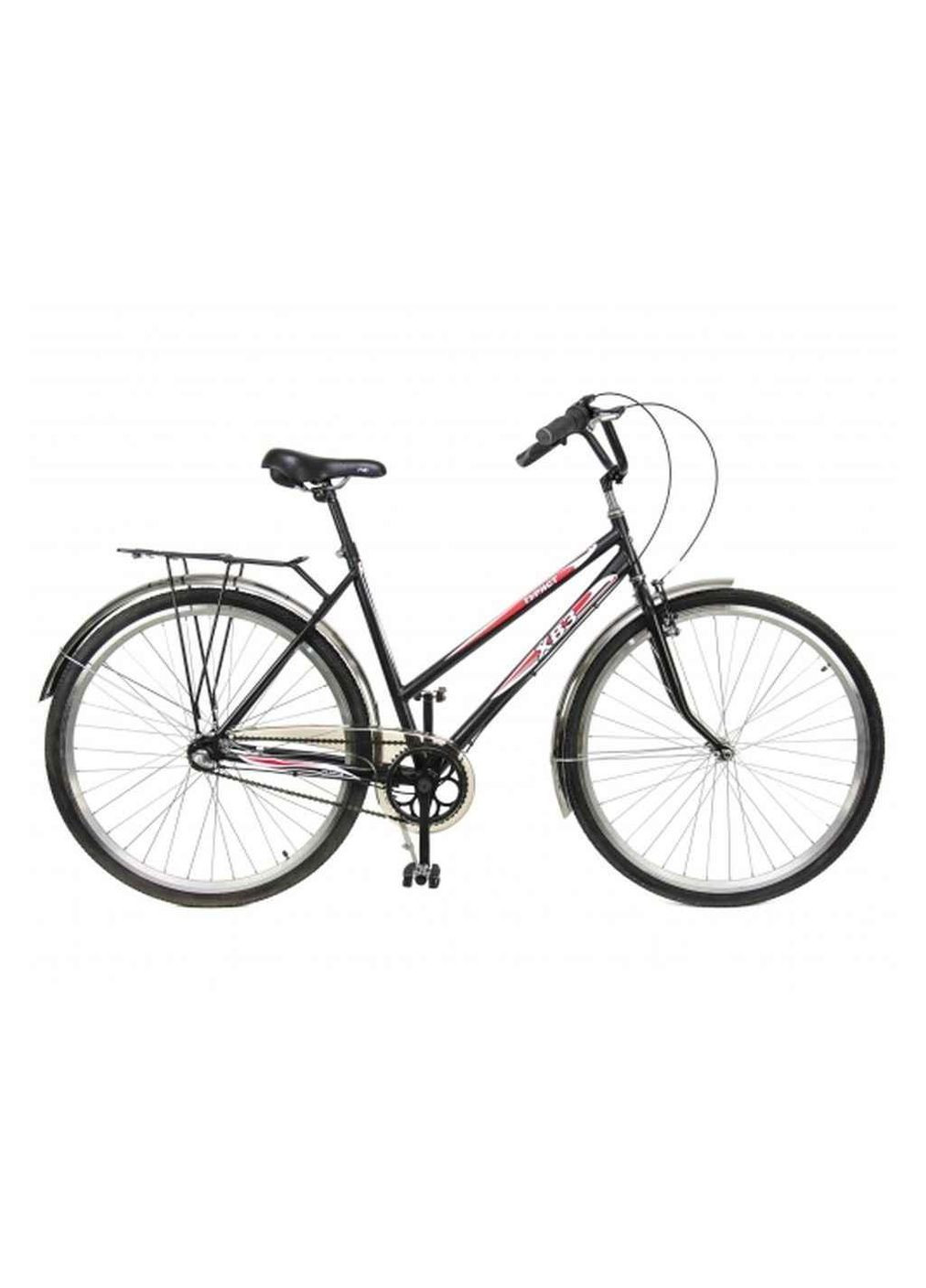 Велосипед 3 скорости взр.28 откр.рама 283 W черный 111471 ТМ ХВЗ (311956851)