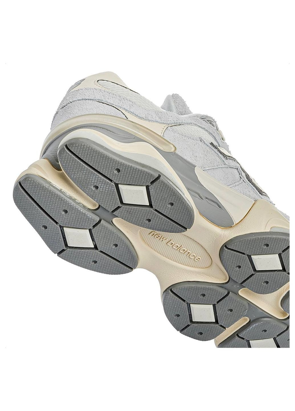Серые демисезонные кроссовки мужские white grey, вьетнам New Balance 9060