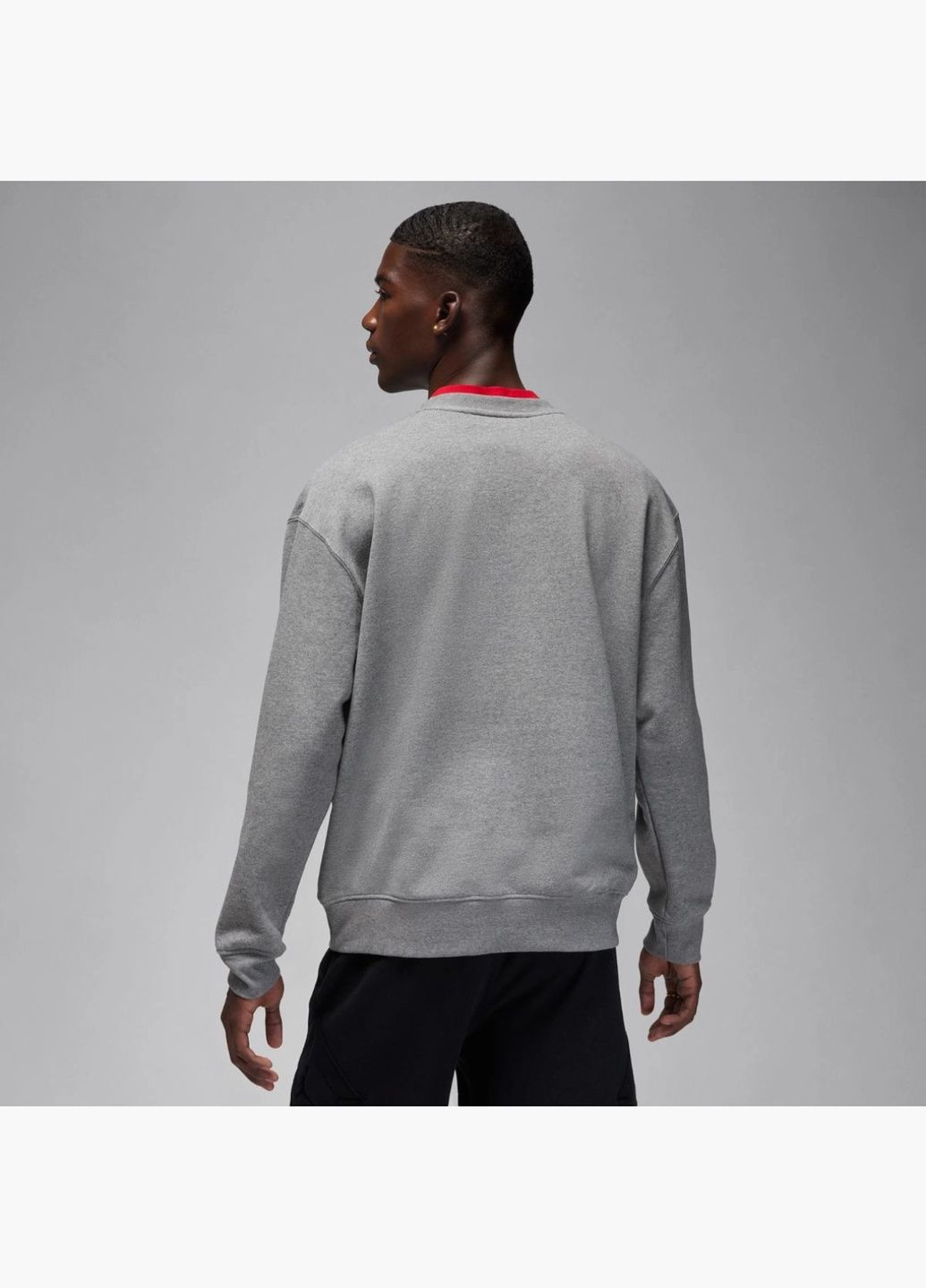 Світшот чоловічий Ess Stmt Flc Crew Grey FB6932-091 Air Jordan (326784086)