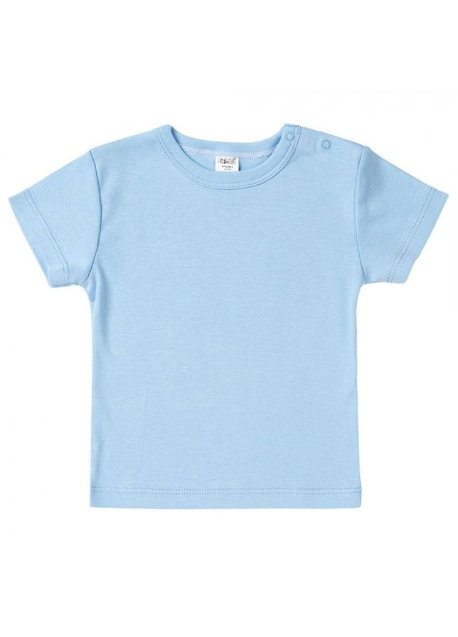 Блакитна літня футболка дитяча фб 3б р.122 Бембі