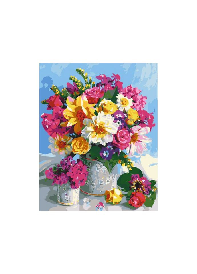 Картина по номерам Цветочная радуга, (40х50 см) Art Craft (294303272)