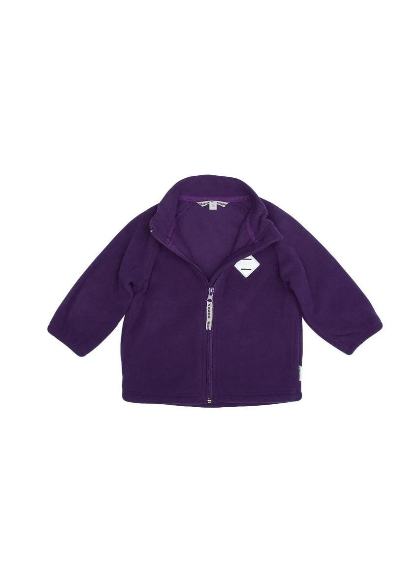 Темно-лиловая кофта флисовая bennie, р.92, темно-лилoвый () Huppa 1501BASE-70073-092