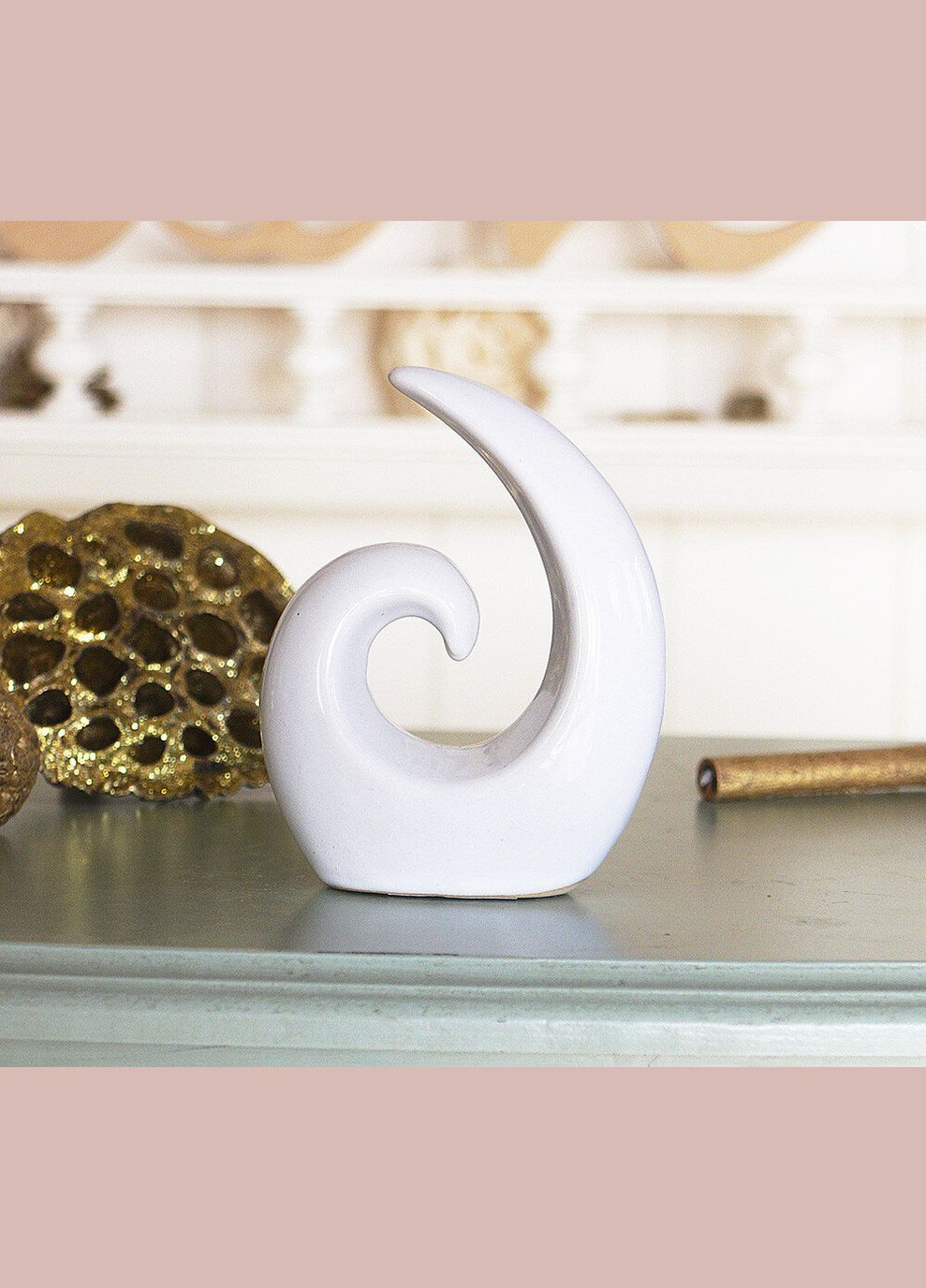 Декоративная статуэтка бесконечность Сердце h10см (10028283С) Гранд Презент (283039023)