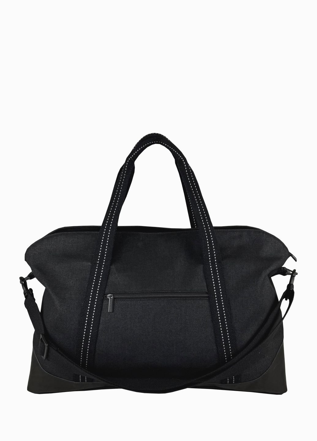 Сумка Дорожня Leather Canvas Чорний D1601EX017 Exodus дорожня сумка (370785985)