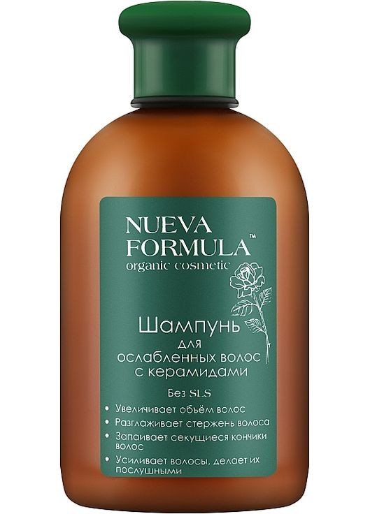 Шампунь для слабых волос с керамидами 500ml (590795-31021958) Nueva Formula (368744494)