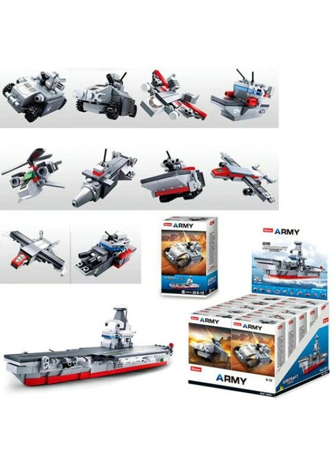 Конструктор Армія M38-B0661 10 шт / уп Sluban (335584251)