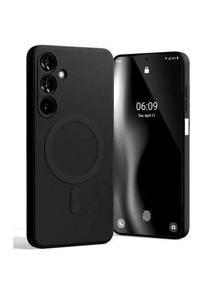 Силиконовый чехол для Samsung Galaxy A26 матовый чехол с MagSafe на самсунг А26 TPU (329900097)