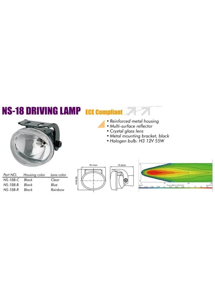 2шт. Фари SIRIUS 18 B-R Taiwan (пара) As (401898713)