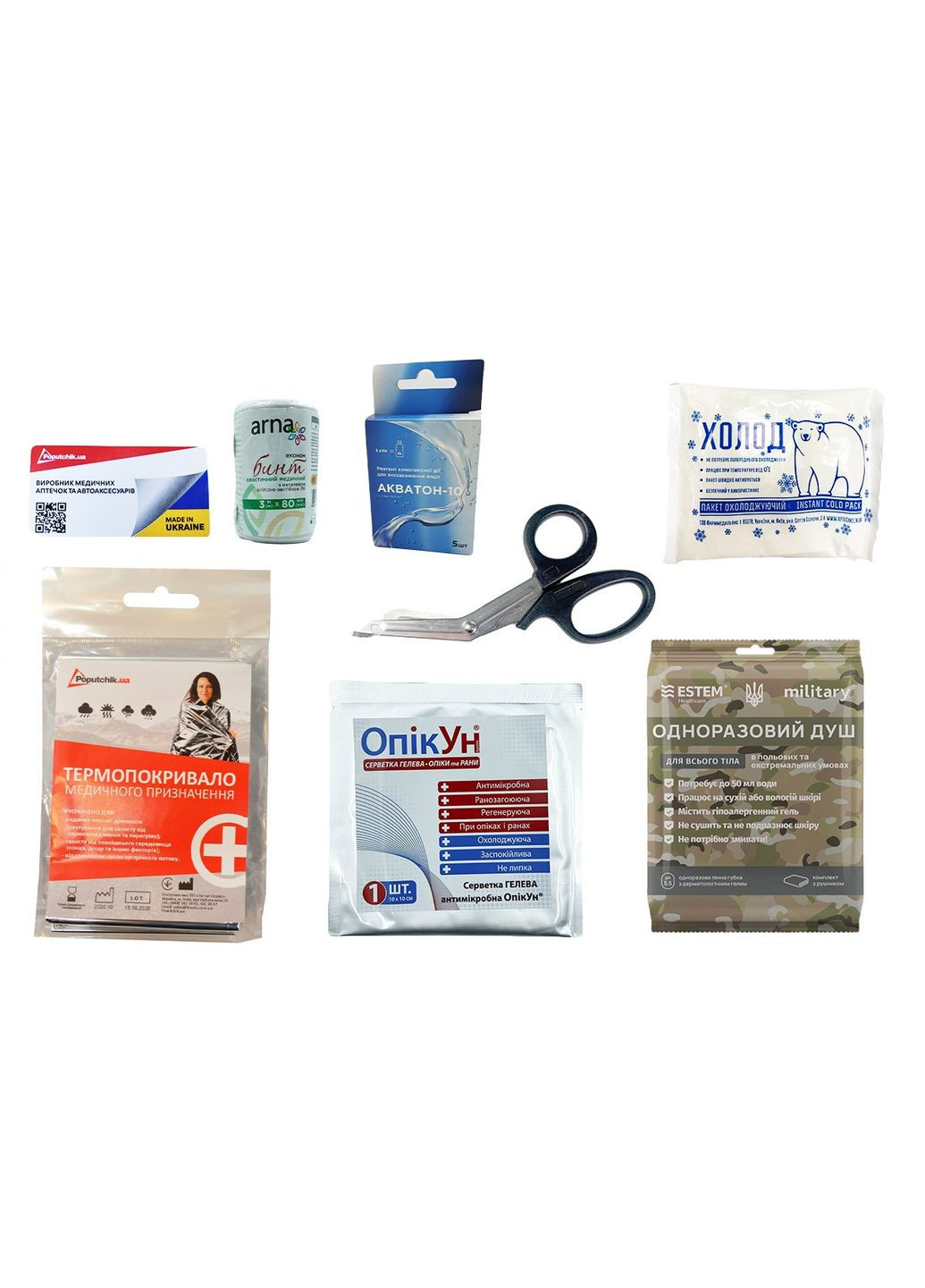 Набор первой помощи "Экстрим" Poputchik (326040231)