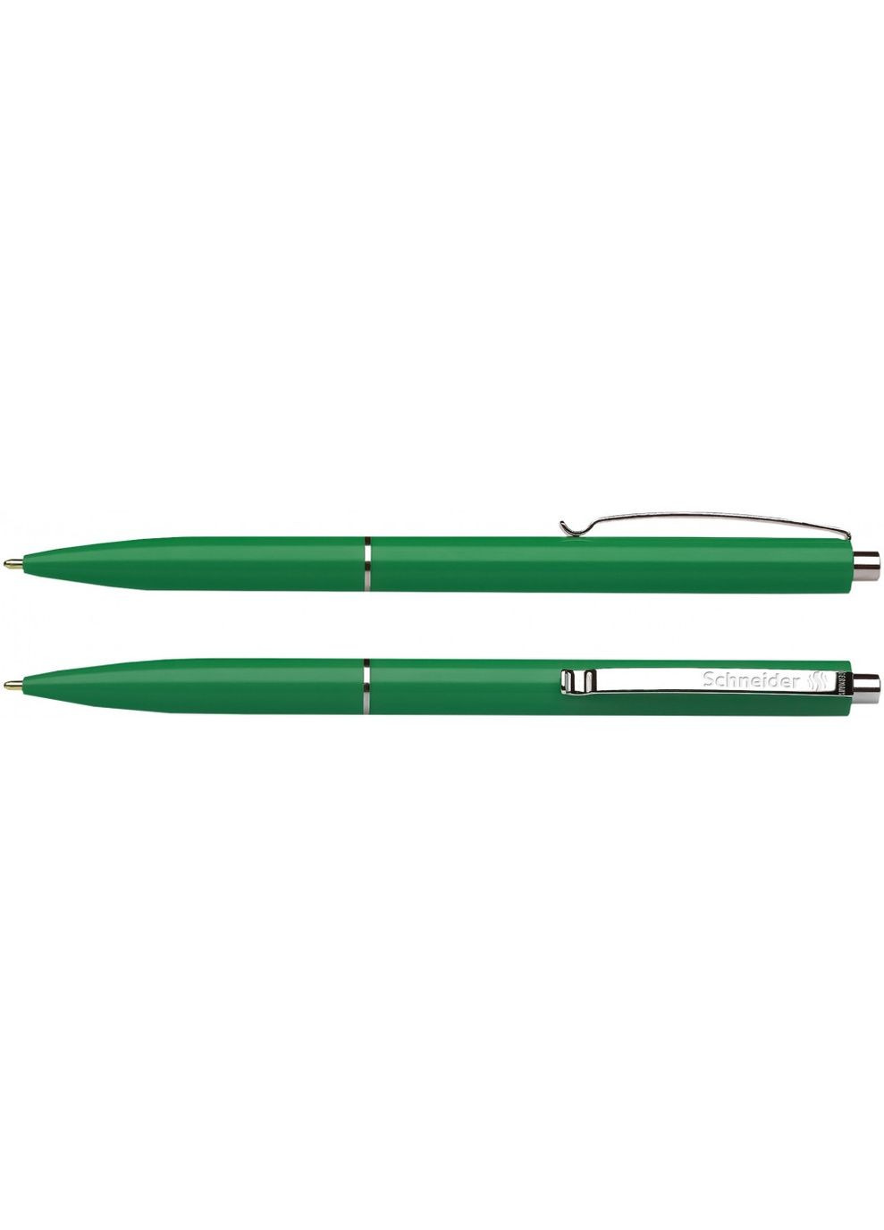 Ручка кулькова синя 0,7 мм, зелений корпус К15 Schneider (280927872)
