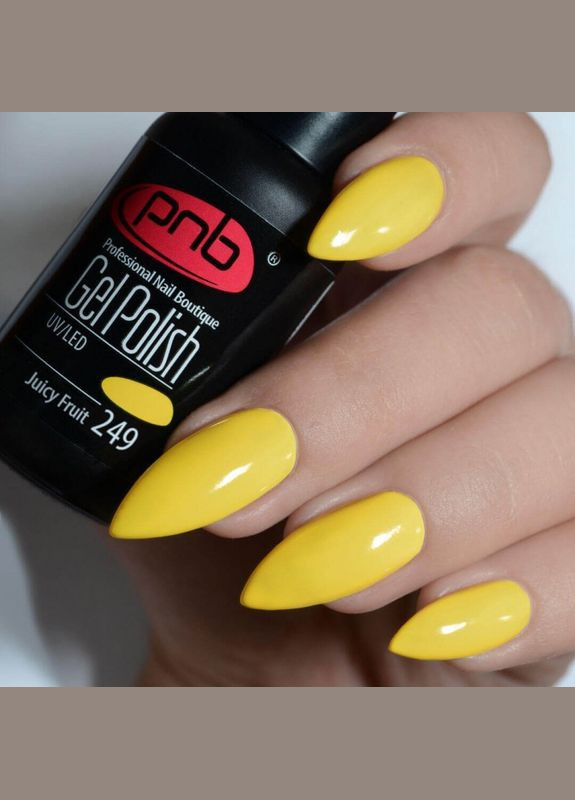 Гель-лак 249 (ананасовий, емаль), 8 мл 4 PNB (351582074)